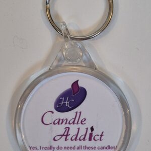 Candle Addict Keyring